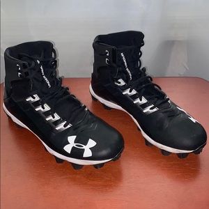 Under Armor high top cleats